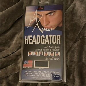 Maxit Headgator 6-in-1 Black Headgear/Facemask